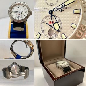 Ulysse Nardin Maxi Marine Chronometer 263-33 Silver Dial